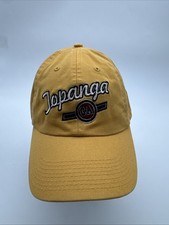 Blue 84 Topanga California Hat Cap Dark Yellow Mustard 100% Cotton Golf Adjust