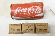 3 NOS Sets of Toledo Bolt Pipe Threading Dies 1/2" 3/4" & 1"