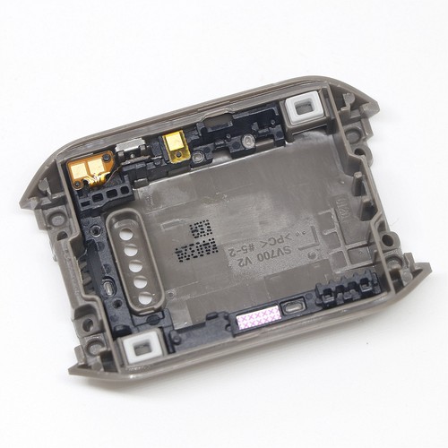 Bracelet + boîtier arrière neuf OEM original Samsung Gear SM-V700 - noir gris - Photo 4 sur 12