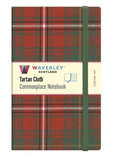 Waverley Tartan Commonplace Hay Ancient Large (21 X 13CM) Notebook - Image 5