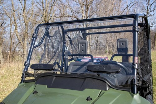 Kolpin Honda Pioneer 700 UTV Full Fixed Vented Windshield - Picture 4 of 8