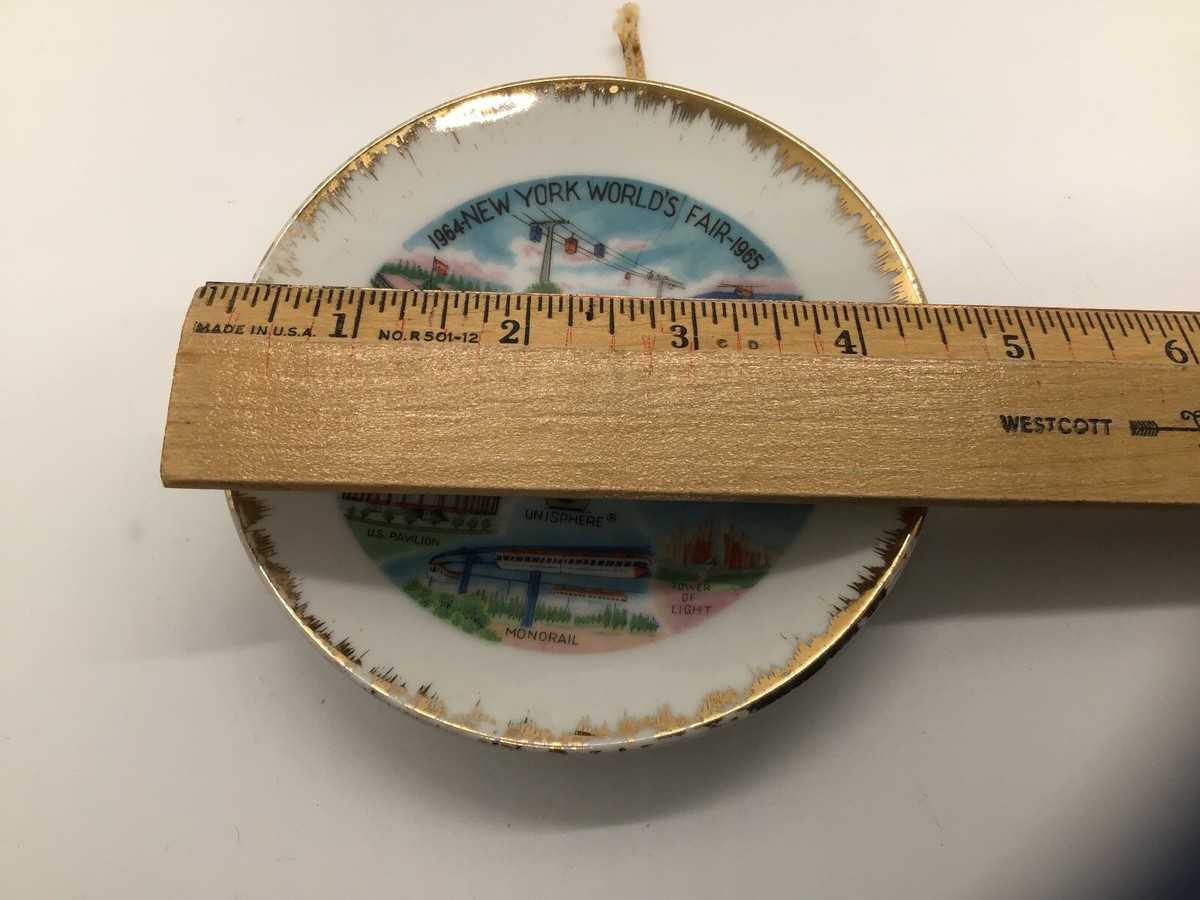 ② ヴィンテージ アメリカ地図型台座付き スーベニアスプーンコレクション 61本 Vintage N.Y.W.F. New York World's Fair 1961 - 1963 Unisphere
