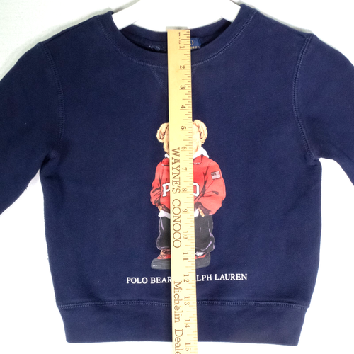 Polo Ralph Lauren Polo Oso Cuello Redondo Pullover Niños Talla 4 Suéter - Imagen 13 de 15