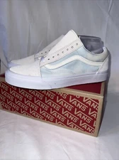 Vans Men's Old Skool In Bleach Wash and Ballad Blue Sneakers Sz 8.5 Men
