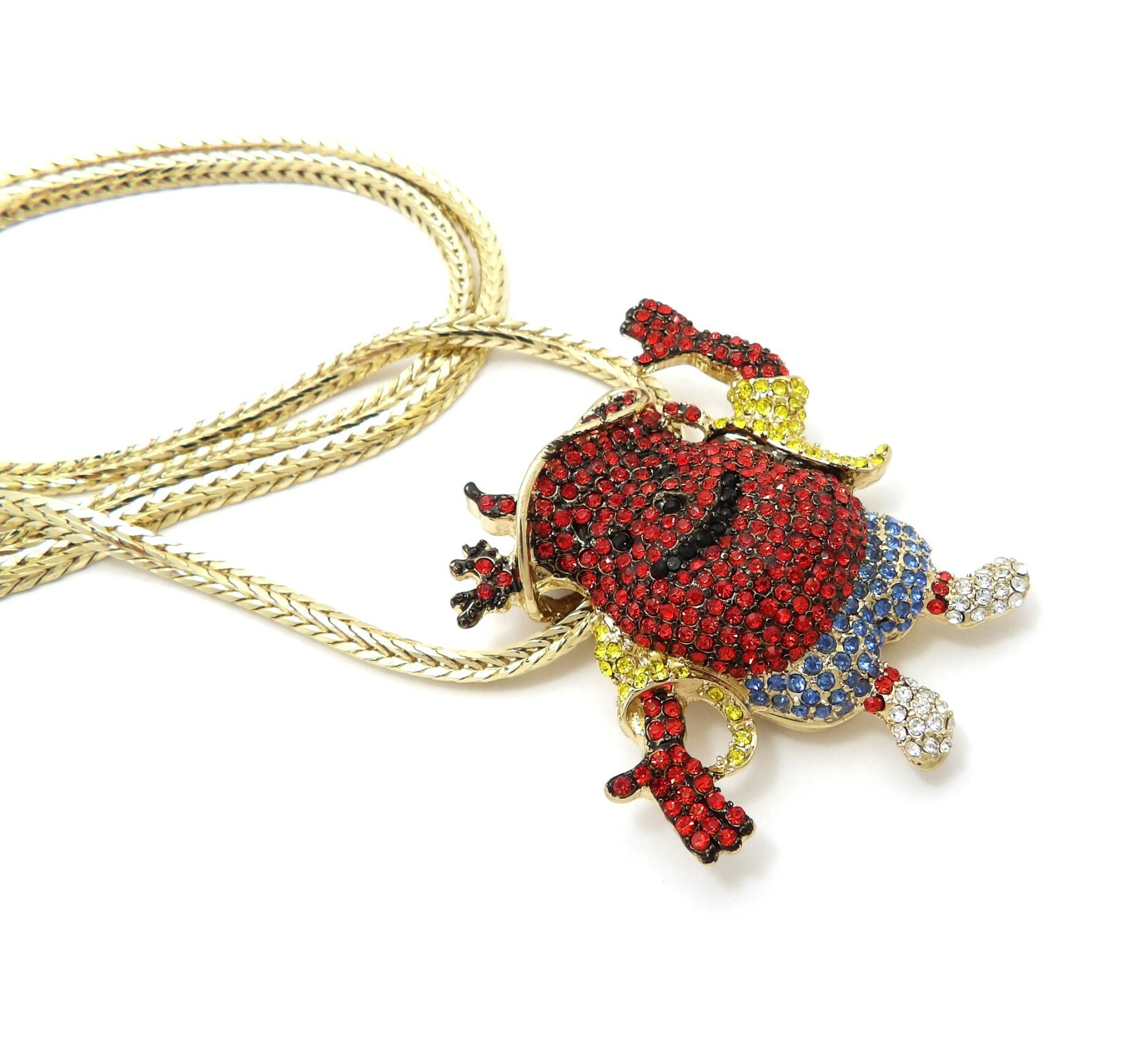 Kool Aid Chain NEW ICE BLING KOOL AID PENDANT WITH 4mm 30
