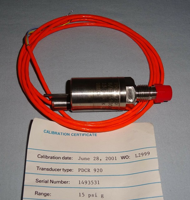 Druck PDCR920 Pressure Transducer 15 PSI 1/8" NPT PDCR920 PDCR 920 NEW eBay