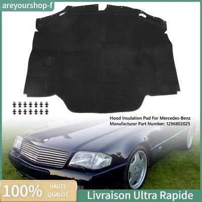 TOPTENG Coussin D'Isolation De Capot pour Mercedes-Benz 300SL 500S R129 SL500 SL600