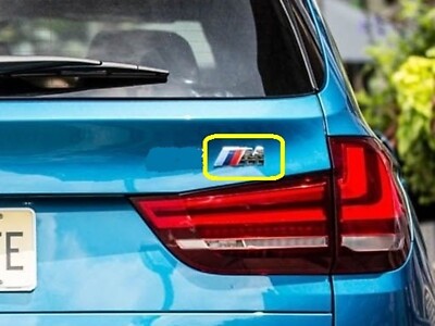 Nuovo OEM Originale BMW E82 Coupe M Performance Logo Stemma Firmare - Foto 4