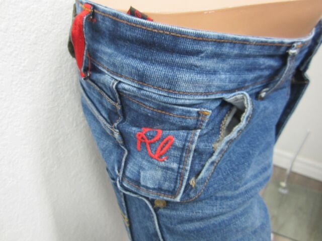 VERY NICE LEVI'S Women's REDLOOP Med Blue Skinny Cotton Denim Jeans Size 27 X 32 | eBay