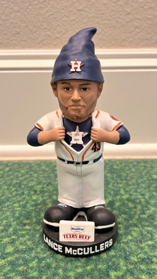 RARE Collectible Lance McCullers Bobblehead & Houston Astros Lanyard 2017 Nolan - Image 2 of 4