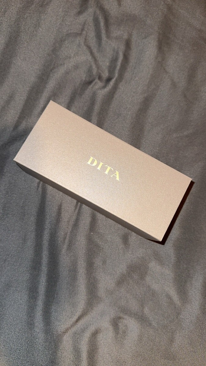 NEW GENUINE DITA GLASSES LEATHER CASE, BOX, CLEANING CLOTH | eBay