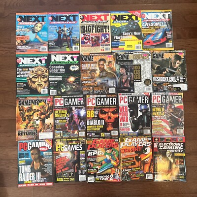 Next Gen Game Players Pro PC Gamer Dungeon Dragon Electronic Gaming Magazine