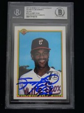 2017 Bowman 312 Sammy Sosa Bowman Buybacks BAS Authentic Auto 
