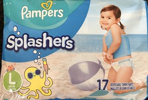 pampers splashers large