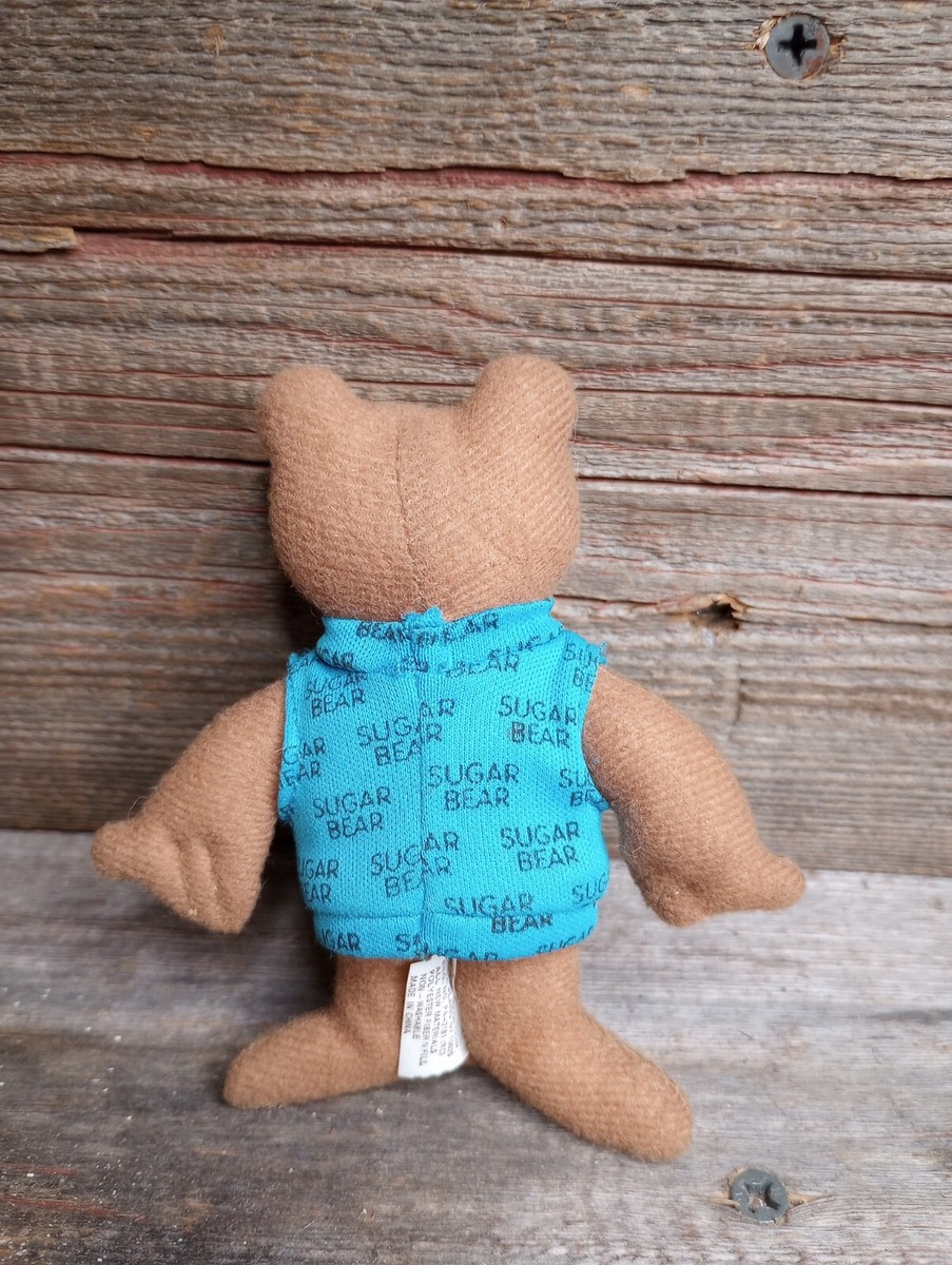 Vintage Sugar Bear Golden Crisp Cereal General Mills Stuffed Plush