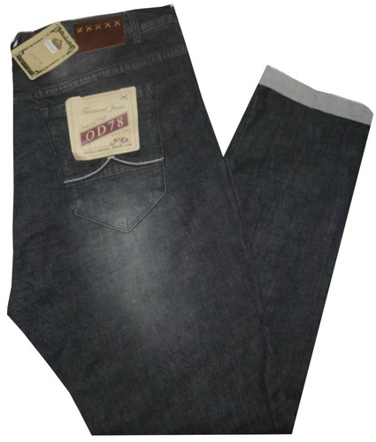 Jeans uomo TAGLIE FORTI taglia 64 denim STRECH OD78 CONFORMATO nero  calibrato | eBay