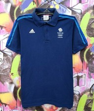 Great Britain Olympic Team London 2012 Jersey Shirt Polo Top Adidas Mens size M