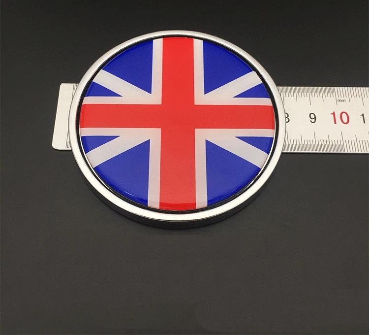 Bandera de Inglaterra capó de metal parrilla delantera trasera insignia emblema para Mini Jaguar  Foto 4 de 4