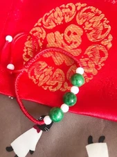 Transitional Chinese good luck jade bracelets new In Pouch