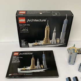 LEGO New York City LEGO Architecture (21028) Incomplete/READ