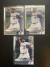 2021 Bowman Chrome Prospects Alek Manoah #BCP-27 Toronto Blue Jays Cards (x3)