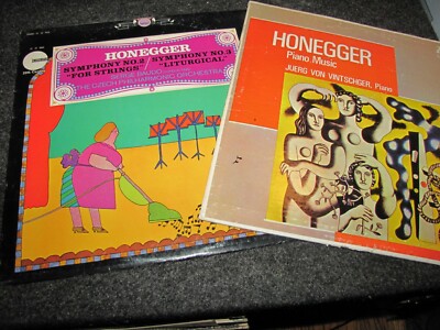 ARTHUR HONEGGER - COLLECTION OF HONEGGER RECORDS - LOT OF 2 LPS | eBay
