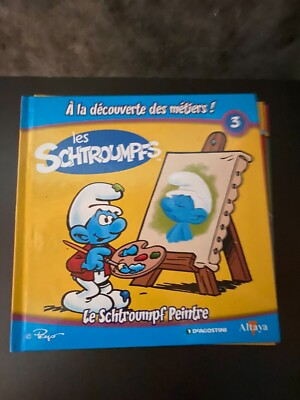 (FR4) smurf smurf altaya book trades nr 3