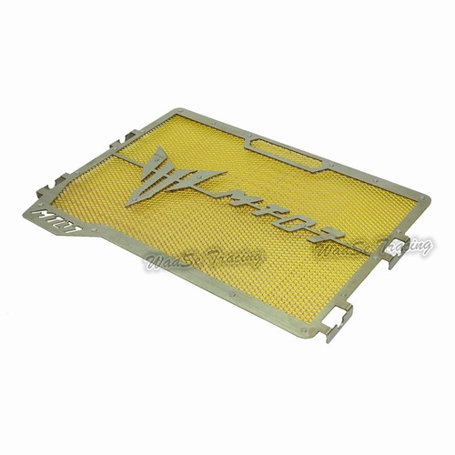 Radiator Grille Guard Protector For YAMAHA FZ07 MT-07 Moto Cage Tracer XSR700 - Picture 19 of 21