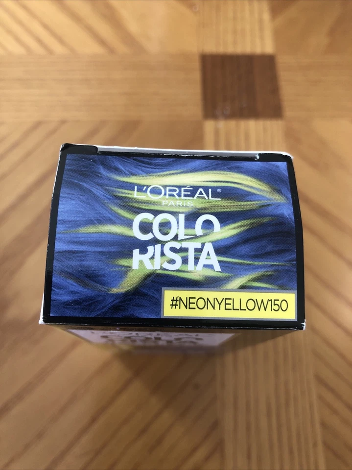 Maquiagem de cabelo L'Oreal Paris colorista para loiras branqueadas e claras amarelo neon 150 - Imagem 2 de 3