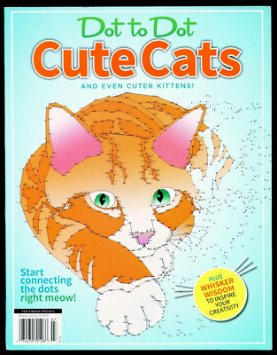 Dot to Dot Cute Cats & Even Cuter Kittens! - Retail $10 - More Than 10,000 Dots