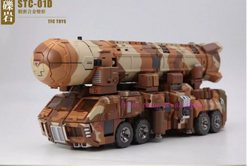 Tfc Toys Stc-01d Nuclear Blast Tactical Commander Desert Ver