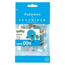 Squirtle - Pokemon Nanoblock Kit - Building Blocks Toy - English - Kawada - NBPM