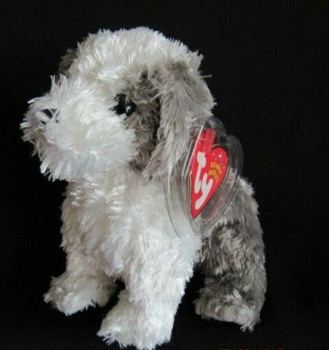 TY BEANIE BABY HERDER - ENGLISH SHEEP DOG - MINT CONDITION - RETIRED WITH TAGS