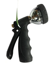GARDEN HOSE SPRAY NOZZLE ORBIT 7 PATTERN METAL TURRET NOZZLE, NEW with FREE SHIP