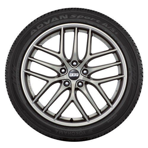 1 New Yokohama Advan Sport A/s Plus - 245/40r18 Tires 2454018 245 40 18 ...