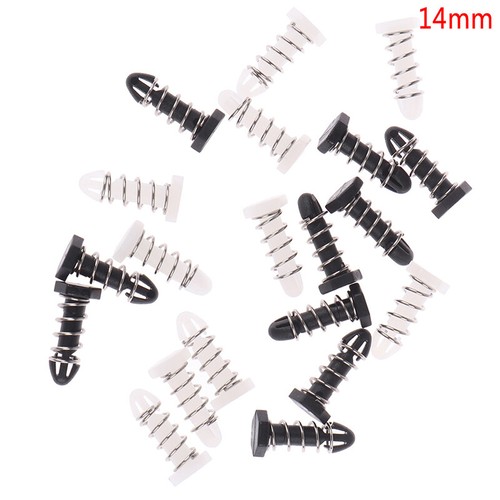 10pcs 14mm Plastic Nail Cooling Fan Spring Nails Heat Sink Clips GvJCAUQCT Ql - Photo 7/13