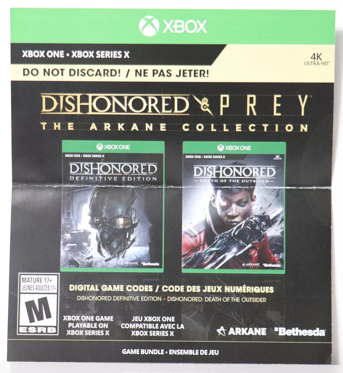 Comprar Dishonored 2 (Xbox ONE / Xbox Series X