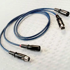 DH Labs Silver Sonic BL-1 Series II 1 meter pair XLR Interconnect Cable