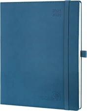 POPRUN Planner 7/2025-6/2026 (Large - 8.5'' x 10.5'') Academic Weekly Calendar