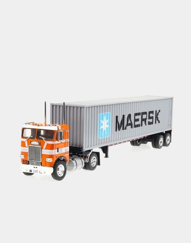 ALTAYA Nº 15 Freightliner COE MAERSK 1976 1/43 CAMIONES AMERICANOS - Imagen 2 de 2