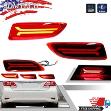 Rear Bumper Brake Light LED Lamps For Toyota Corolla/Lexus CT200H 2011 2012 2013