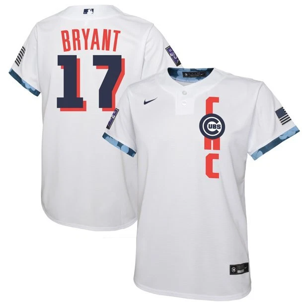 Nike Chicago Cubs Youth White 2021 MLB All-Star Game Jersey Size: Extra Large