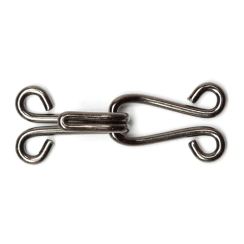 Hemline Ganci E Occhi: Nickel: Misura 9:10 Set - Bild 2 von 2