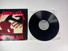 Metallica Kill ’Em All ORIGINAL 1983 MRI-069 LP Vinyl First Press Water Flaws