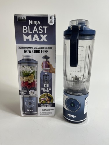 Ninja Blast Max Portable Blender, Twist & Go, 22oz, Navy, BC251NV