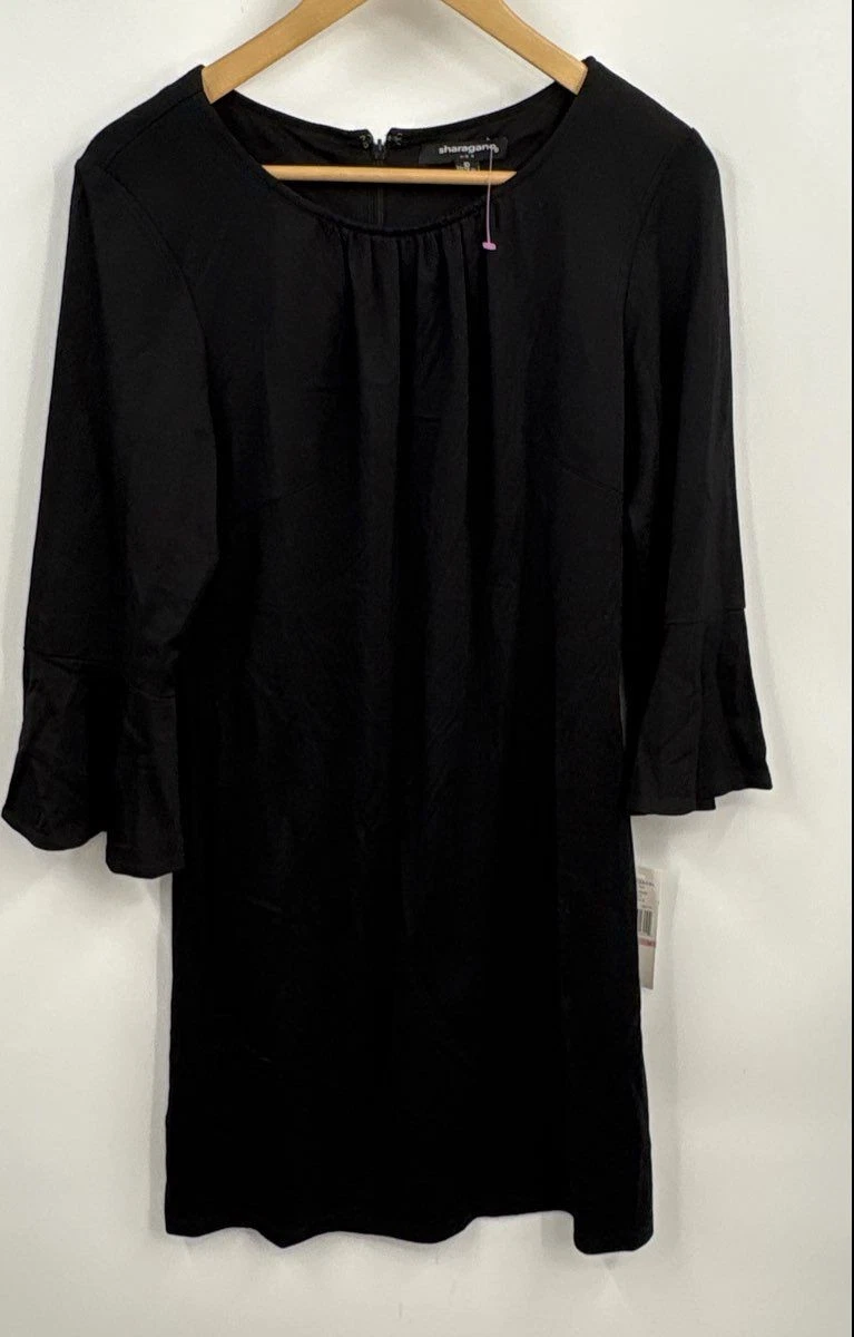 black dress size 10 Dresses for Women for Sale eliana black maxi 1x Women Dress LaDivine 7446 Long Formal Wrap dress My Actual Bust is:70