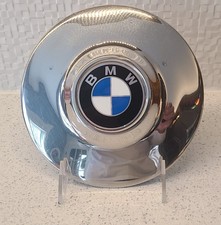 Bmw Center Chrome Hubcap Mooncap. Excellent Condition