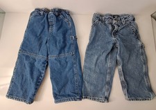 OshKosh Bgosh Boys Jeans 2 Pairs Thermal Lined  Regular 24 Mos  2/2T Blue