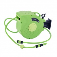 NEW! Garden Retractable Wall Mounted Hose Compact Reel 20M