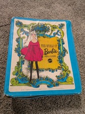 Vintage 1968 Mattel The World of Barbie Doll Carrying Case Trunk 1002
